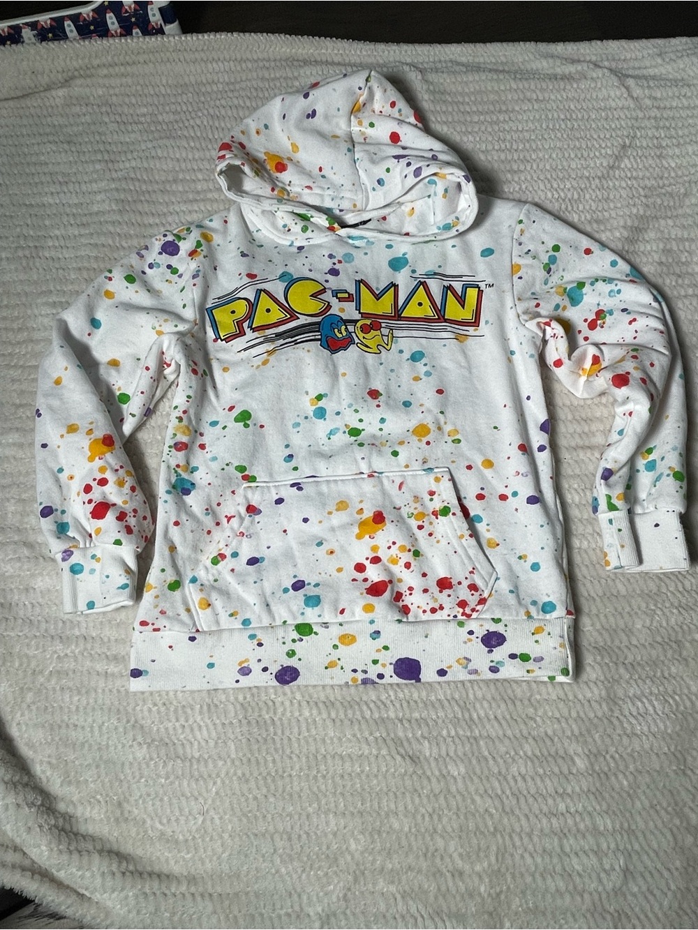 Size 8 kids PAC MAN Sweater